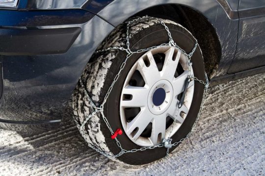 Las mejores cadenas para enfrentarte a un encuentro inesperado con la nieve