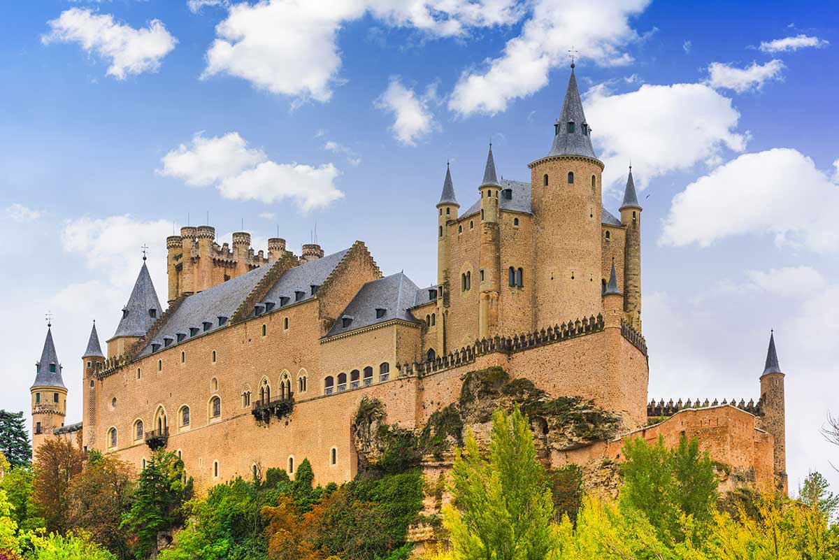 alcazar de segovia mejores castillos espana Descubre los mejores castillos de España en coche, Alcázar de Segovia