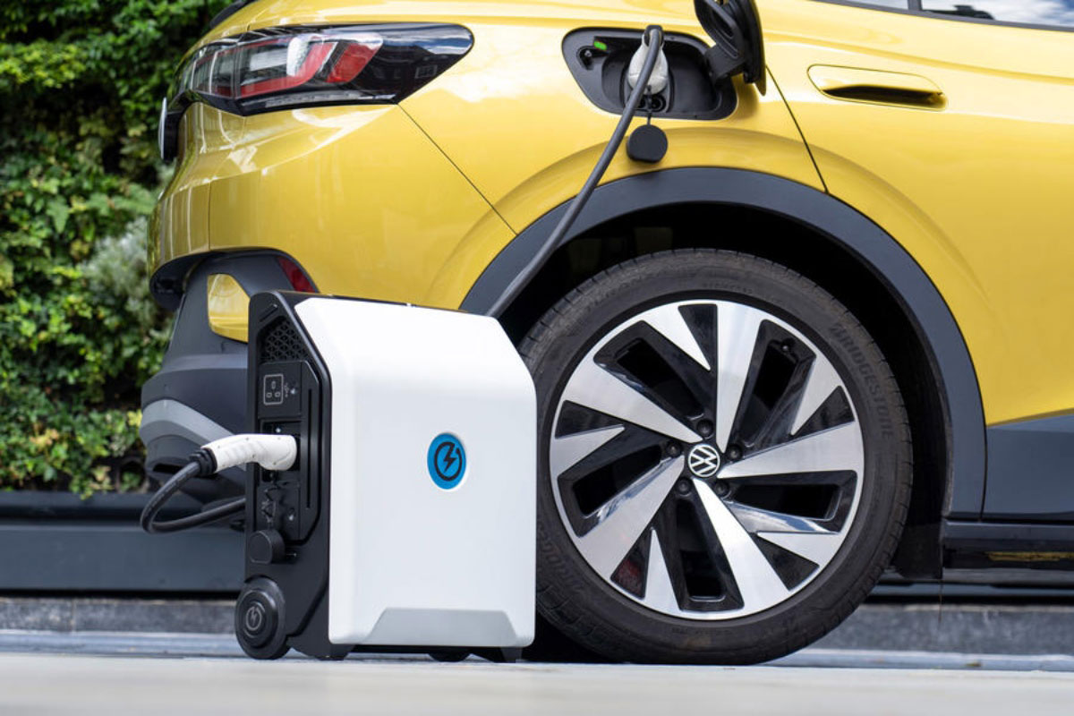 cargador electrico coche electrico Ya están aquí los cargadores portátiles para coches eléctricos