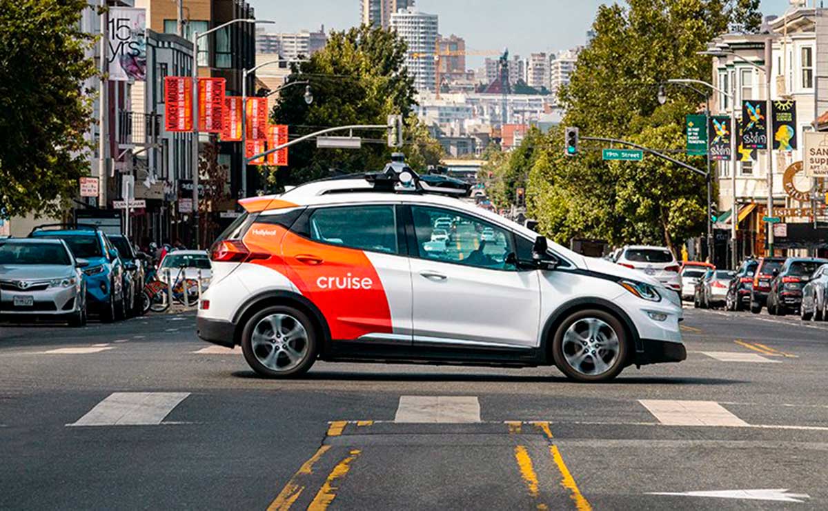 cruise robotaxi autonomo california Así son los robotaxis autónomos de California
