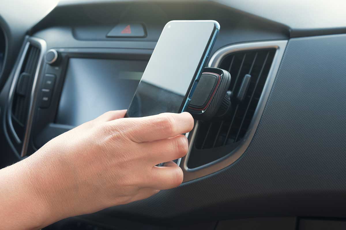soporte movil coche Accesorios coche: soporte para móvil
