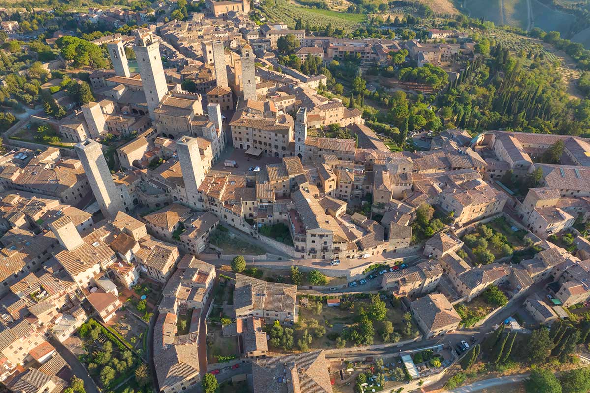 san gimignano toscana ruta coche pueblos Rutas en Coche por los pueblos de la Toscana