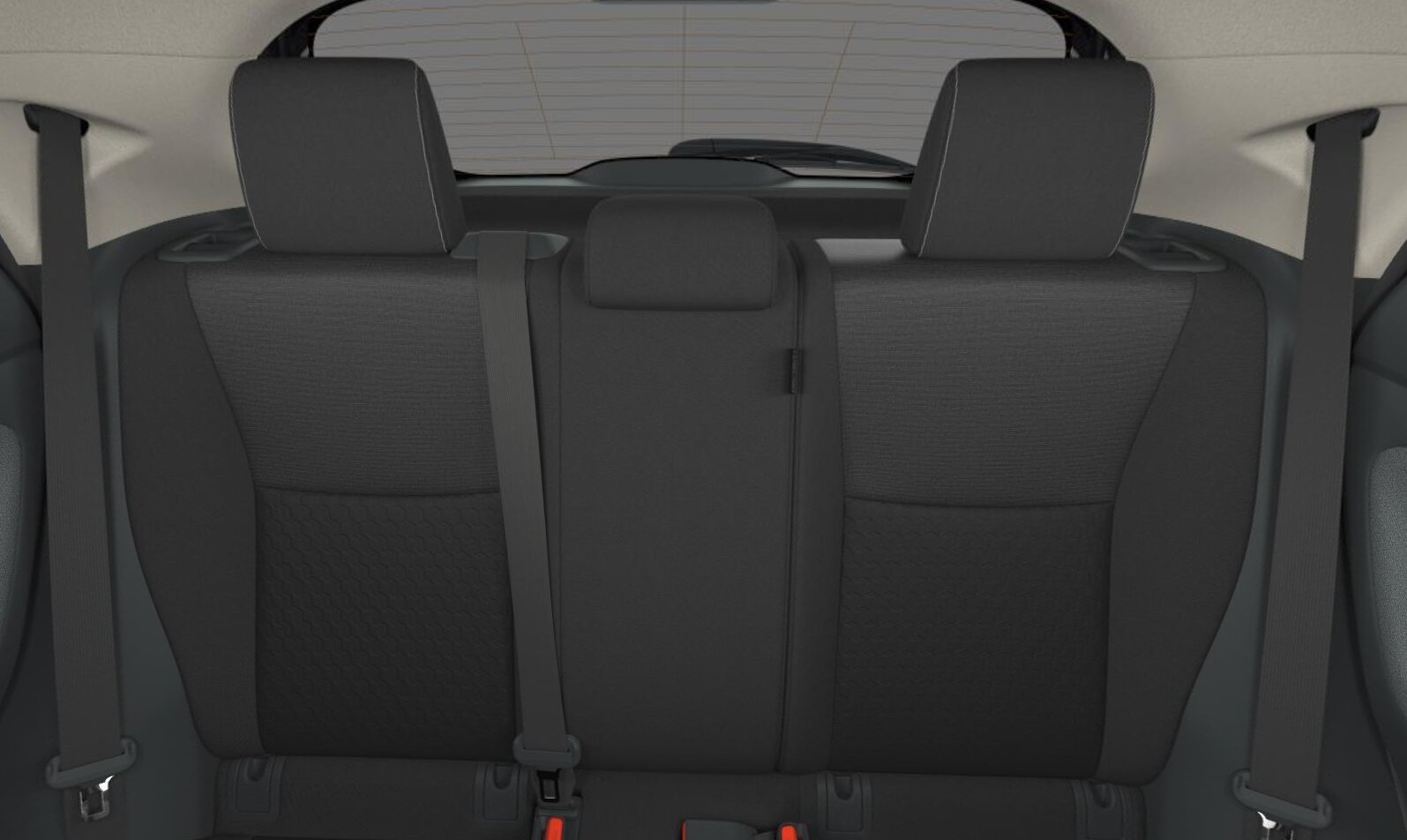 Renting Toyota Yaris Active Tech color Blanco Compacto Híbrido Etiqueta ECO Automático Asientos