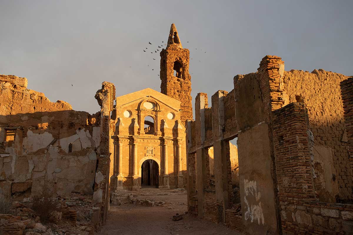 belchite zaragoza pueblos encantados espana Pueblos encantados de España: Belchite, Zaragoza