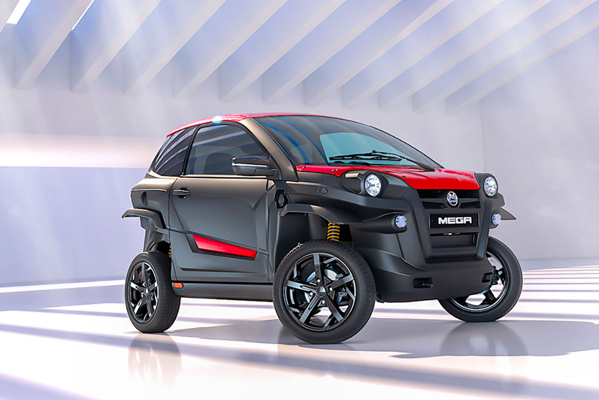 ¿Te gustan los buggy? ¡Conduce sin carnet el nuevo cuadriciclo Mega e-Scouty eléctrico!