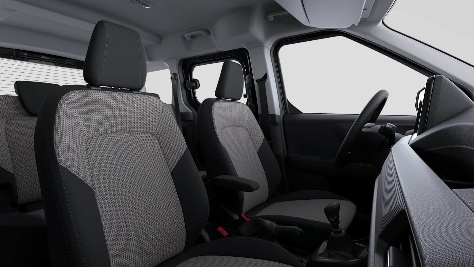 Renting Ford Tourneo Courier Trend Furgoneta Manual 5 Plazas Gasolina Etiqueta C Interior