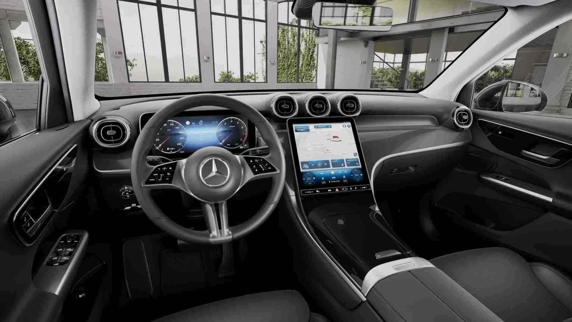 Renting Mercedes-Benz GLC 300de 4MATIC SUV Híbrido-Enchufable Diésel Etiqueta Cero Azul Espectra Renting Finders Interior