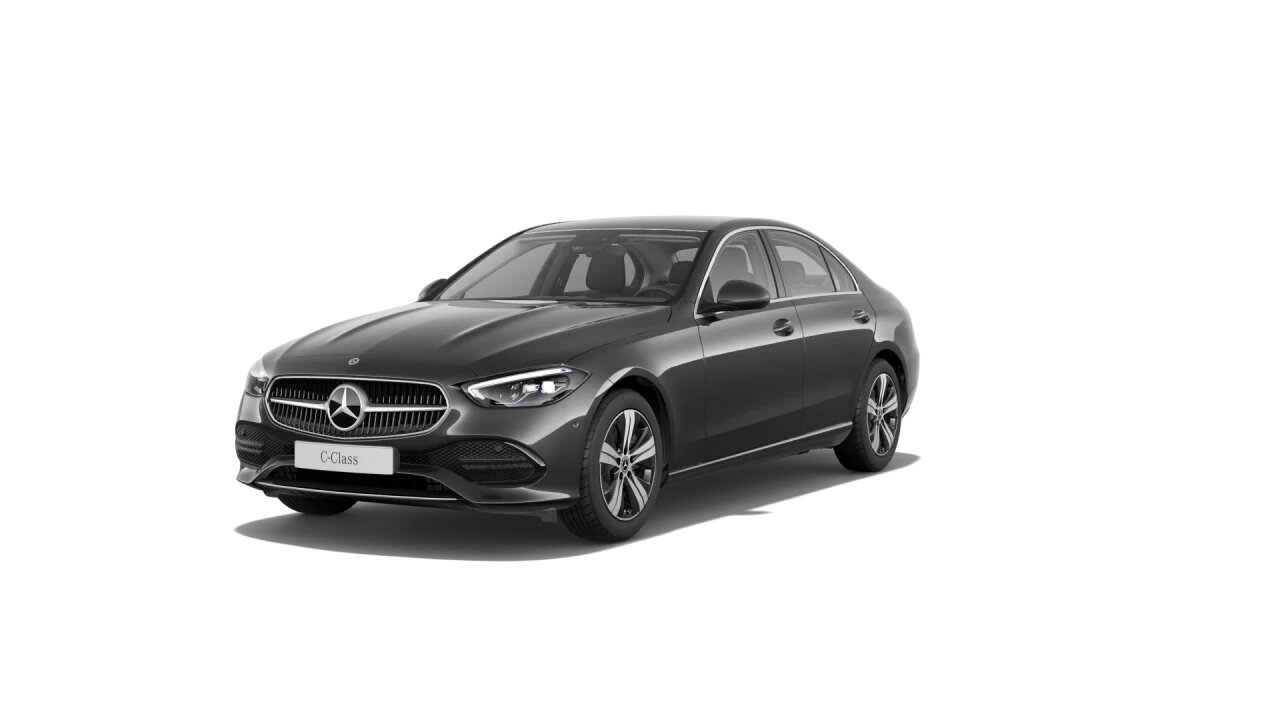 Renting Mercedes Benz Clase C Micro-Híbrido Etiqueta ECO Automático Berlina Gris Grafito Renting Finders