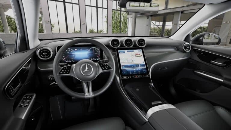 Renting Mercedes Benz GLC Coupé 300 de 4MATIC SUV Automático Híbrido-Enchufable Diésel Etiqueta 0 Volante