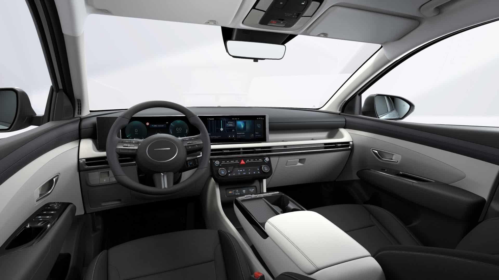 Renting New Hyundai Tucson Klass SUV Atlas White Volante