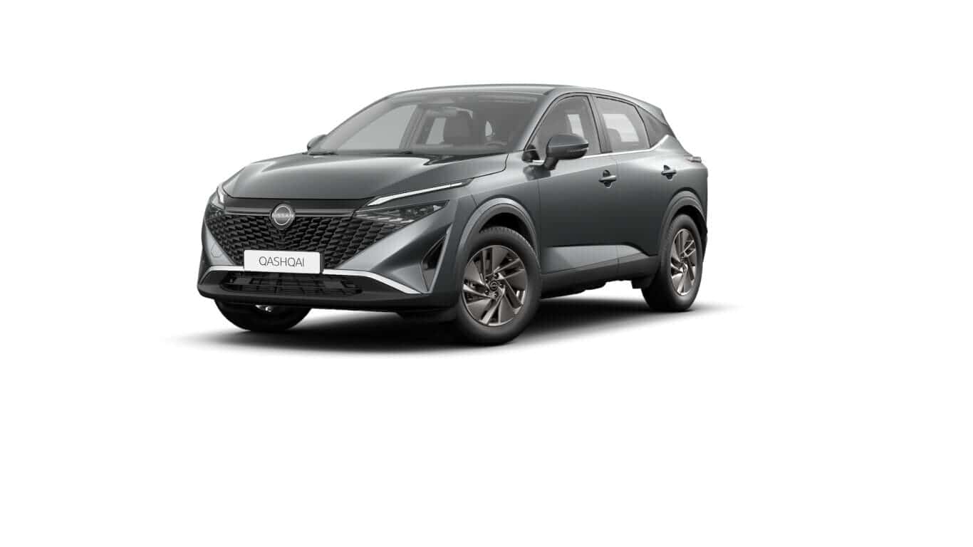 Renting New Nissan Qashqai MHEV Acenta SUV Micro Híbrido Etiqueta ECO Manual Skyline Grey Renting Finders