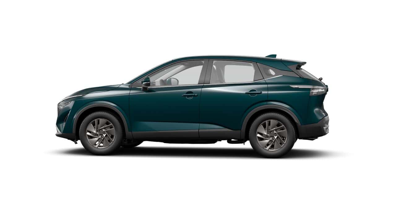 Renting New Nissan Qashqai Acenta Deep Ocean SUV MHEV Micro-Híbrido Etiqueta ECO Manual
