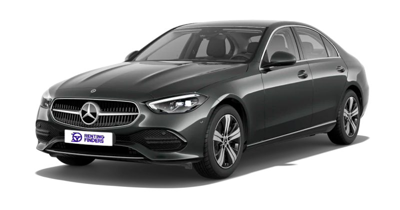 Renting Mercedes Benz Clase C Micro-Híbrido Etiqueta ECO Automático Berlina Gris Grafito Metalizado Renting Finders