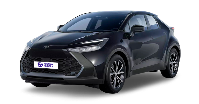 Renting Toyota C-HR Advance SUV Automático Híbrido Etiqueta ECO Negro Azabache Renting Finders