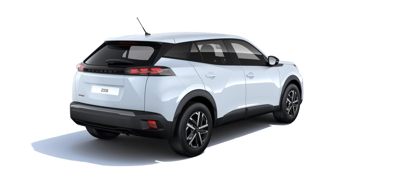 Renting New Peugeot 2008 Style Blanco Okenite SUV Automático Híbrido Gasolina Etiqueta ECO