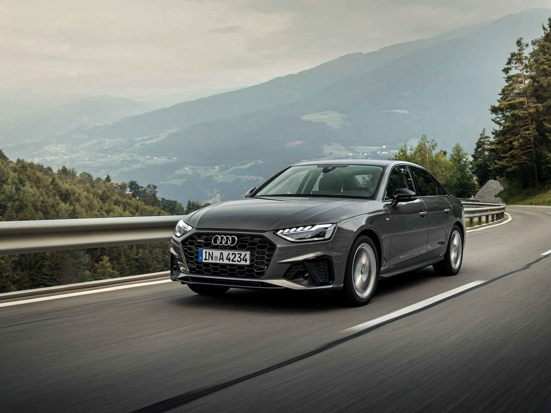 Renting Audi A4 Berlina