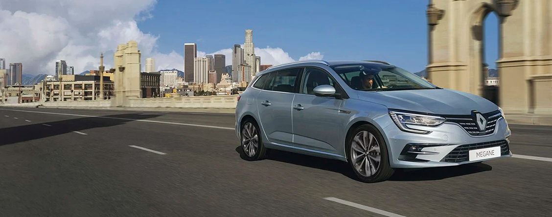 Renting Renault MEGANE SPORT TOURER Business Blue dCi 85 kW (115CV) Sin Entrada