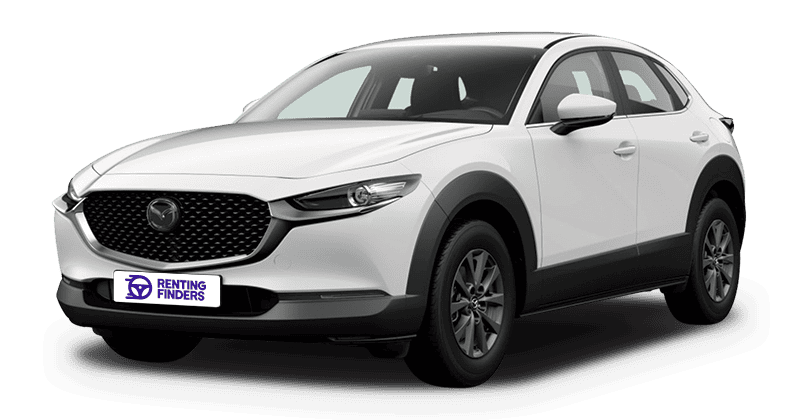 Renting Mazda CX-30 2.5 e-Skyactiv G MHEV MT Prime-Line Sin Entrada