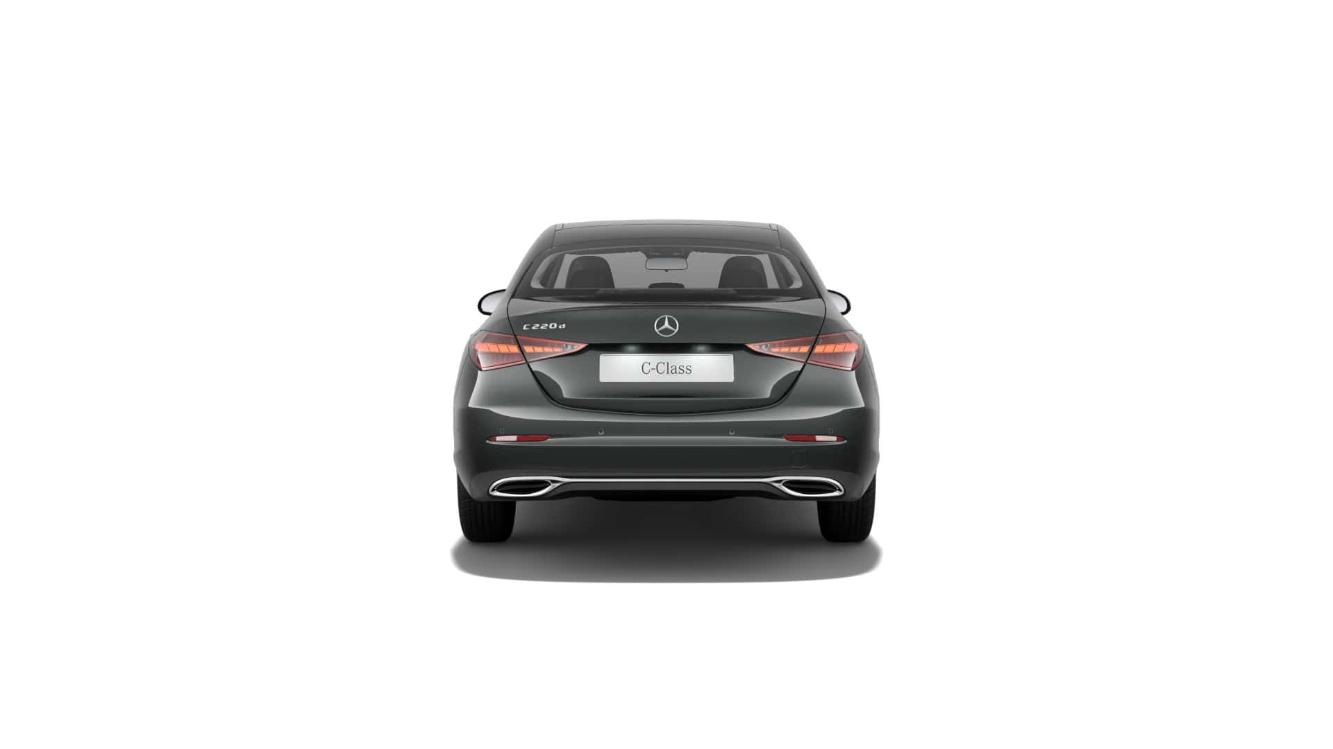 Renting Mercedes-Benz Clase C 220 d Gris Grafito Berlina Automático