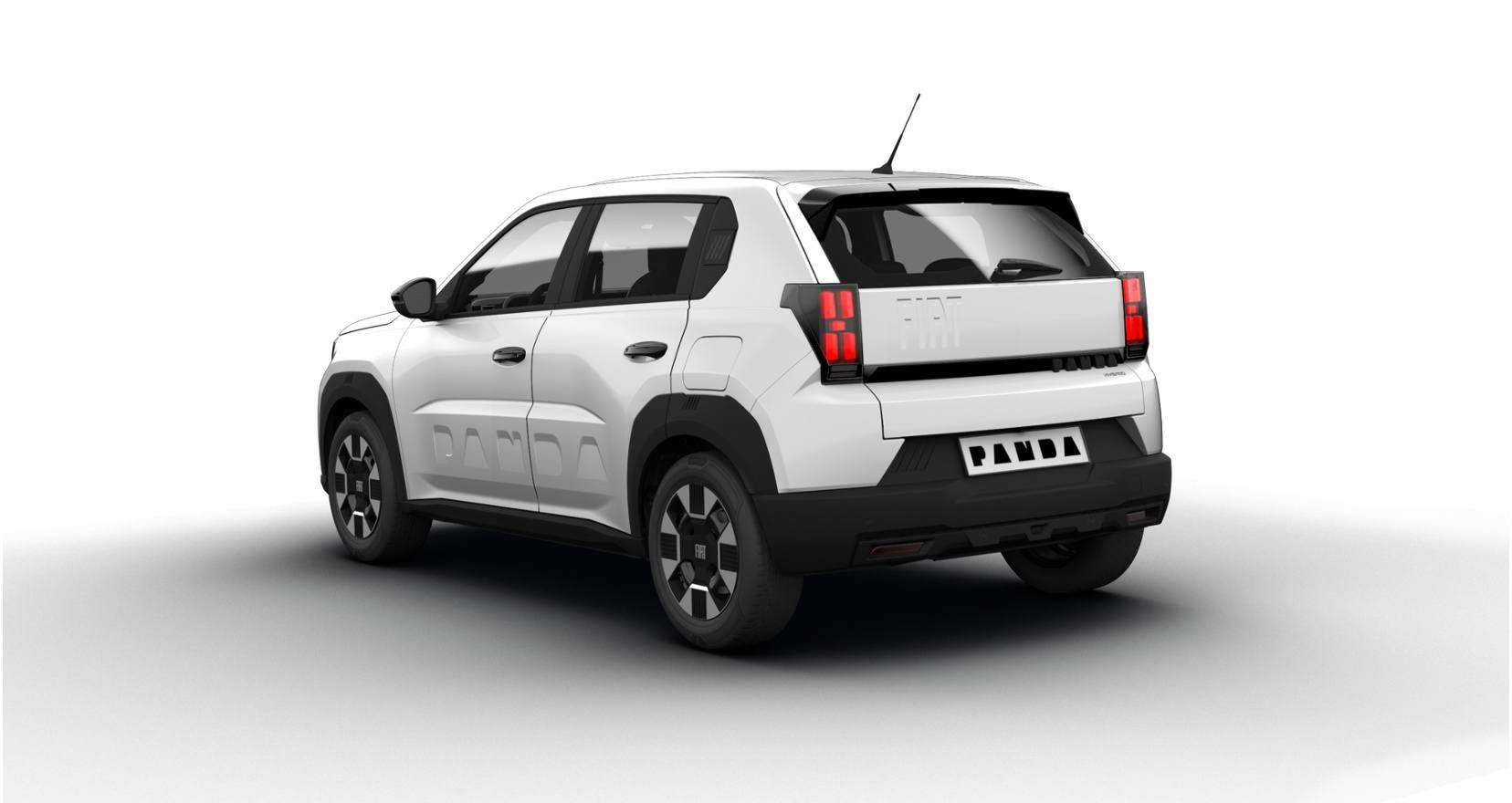 Renting Fiat Grande Panda Icon Blanco Gelato B-SUV Automático MHEV Micro-Híbrido Etiqueta ECO
