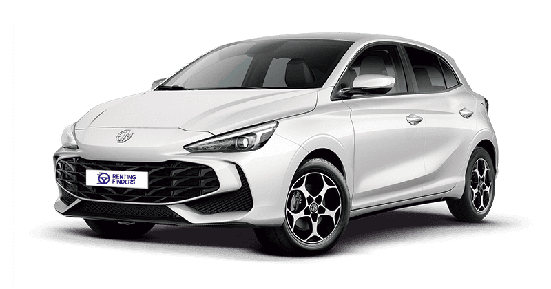 Renting New MG 3 Hybrid+ Confort Blanco Compacto Automático Híbrido Etiqueta ECO Renting Finders