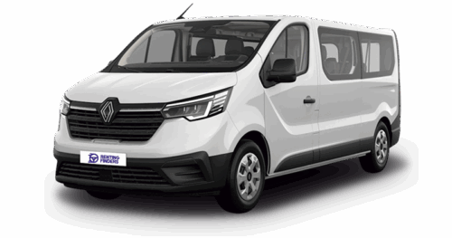 Renting Renault Trafic Combi Authentic Largo Energy Blue Sin Entrada