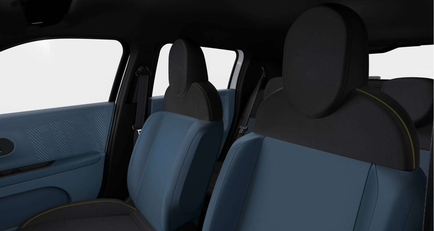Renting Fiat Grande Panda Icon Blanco Gelato B-SUV Automático MHEV Micro-Híbrido Etiqueta ECO Asientos