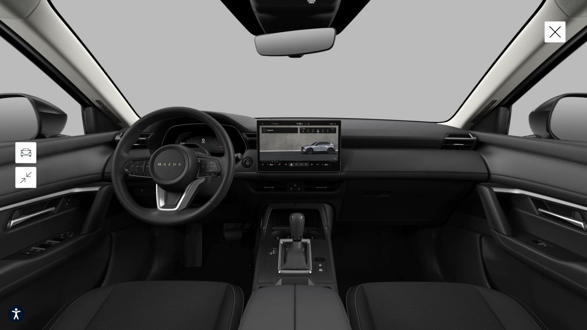 Renting New Mazda CX-5 MY2026 Prime Line Blanco SUV Automático MHEV Micro-Híbrido Etiqueta ECO Interior