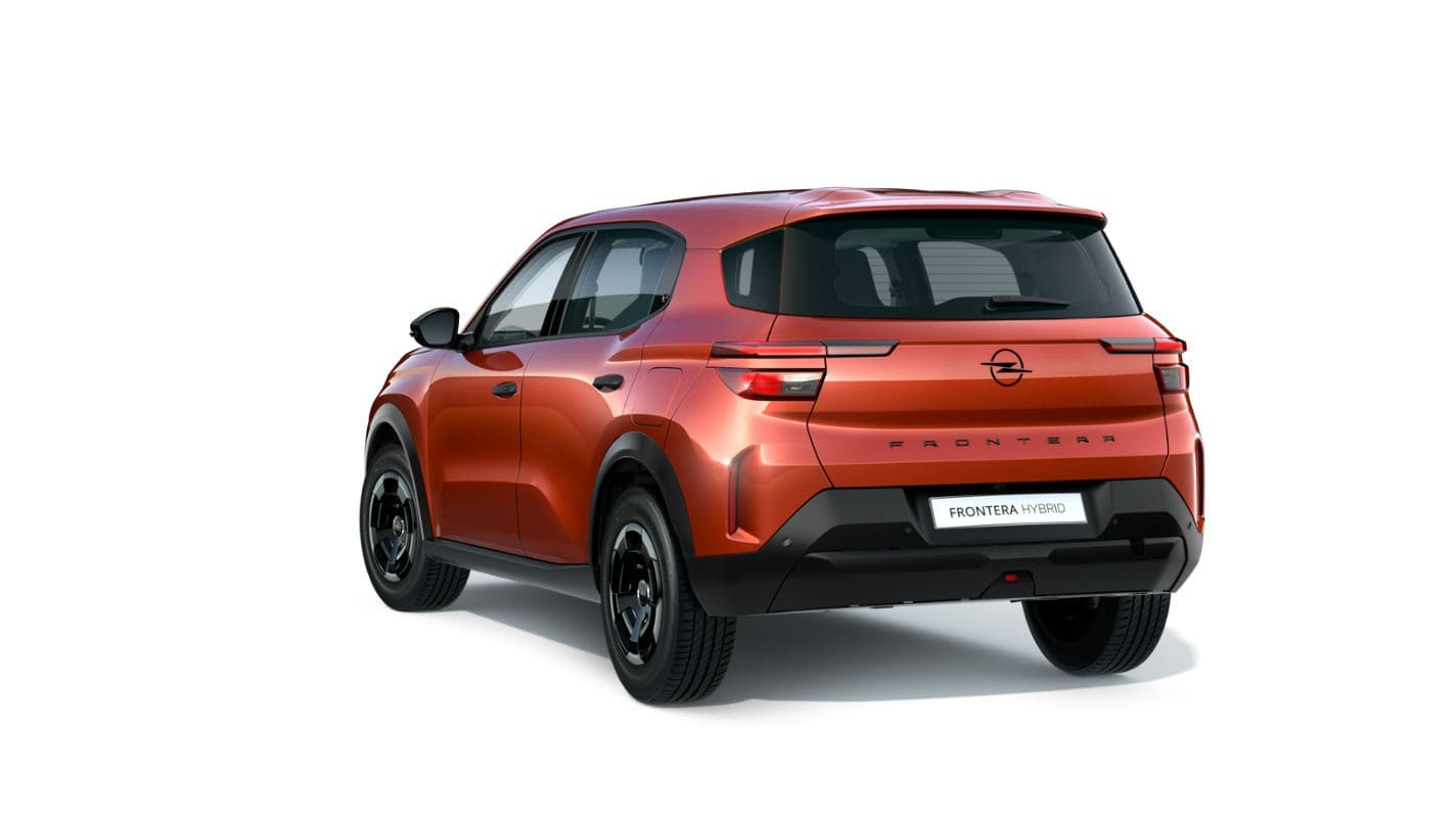 Renting New Opel Frontera Hybrid Edition Kanyon Orange SUV Automático Híbrido Etiqueta ECO