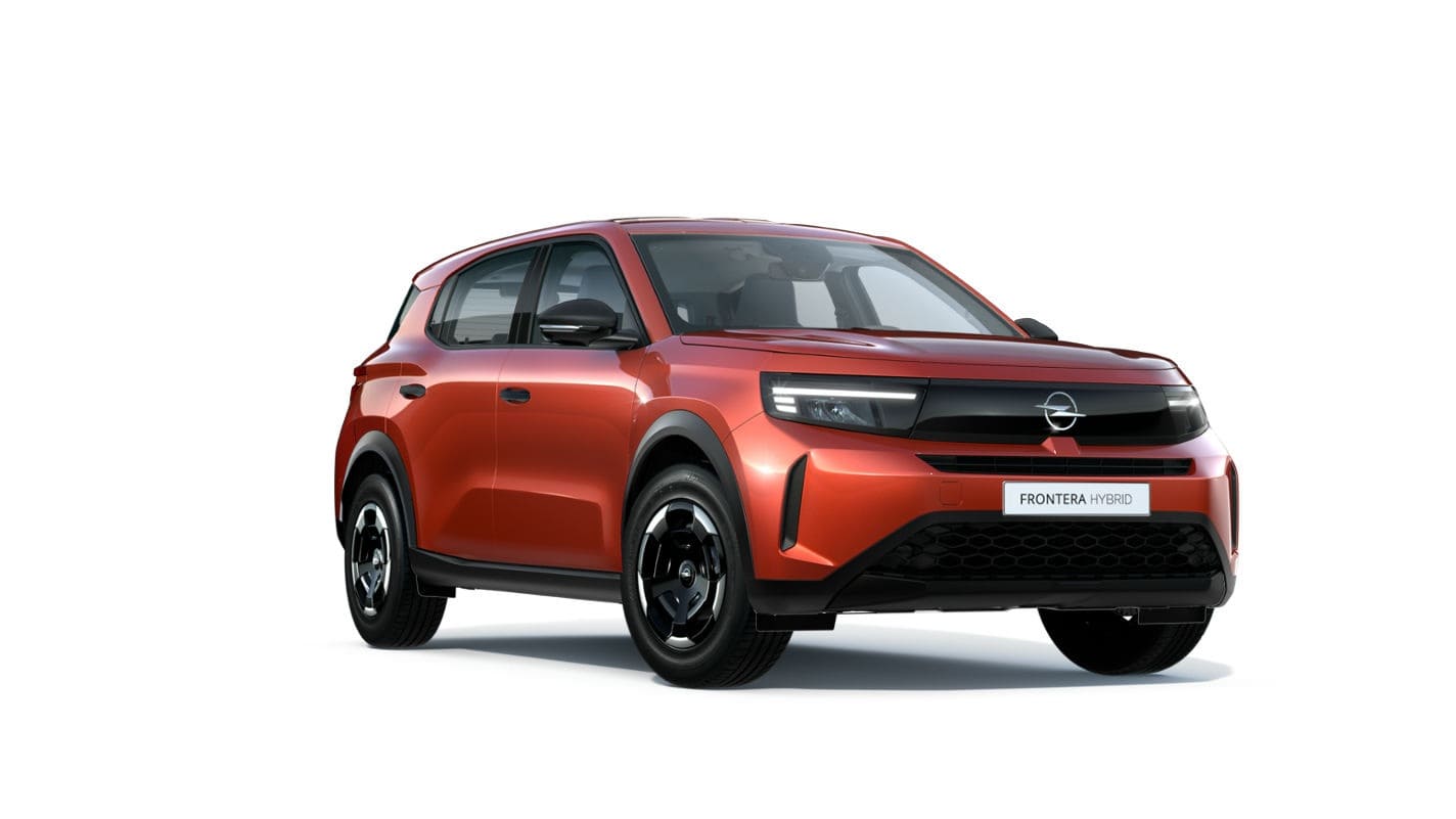 Renting New Opel Frontera Hybrid Edition Kanyon Orange SUV Automático Híbrido Etiqueta ECO