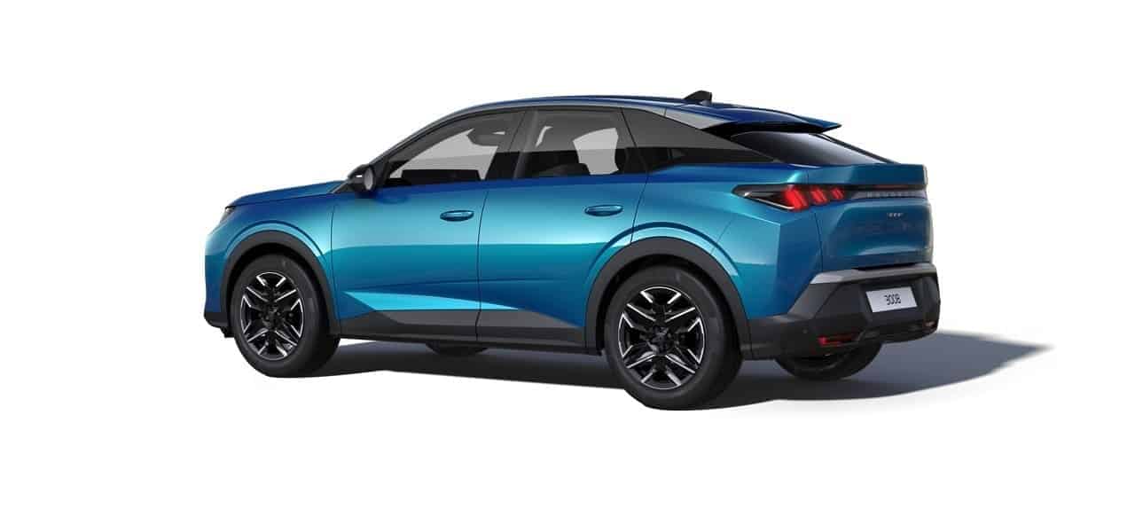 Renting New Peugeot 3008 Allure Azul Obsession SUV Automático Híbrido Etiqueta ECO