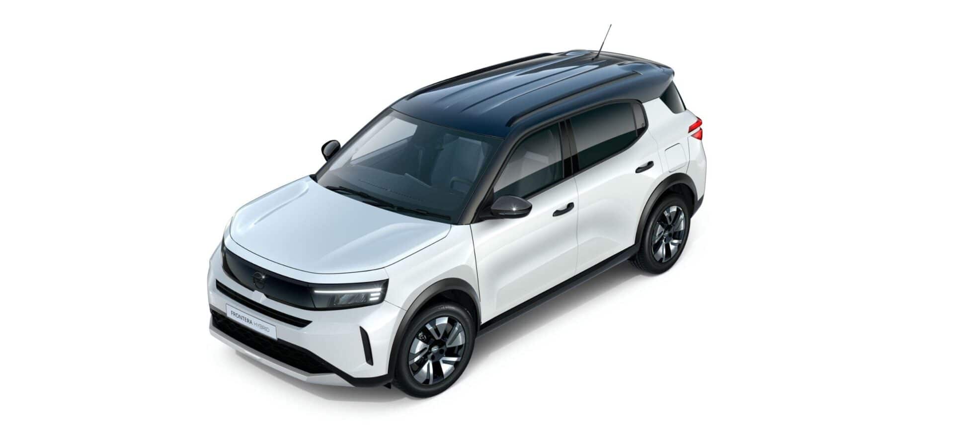 Renting New Opel Frontera Hybrid GS Arktis White SUV Automático Híbrido Etiqueta ECO