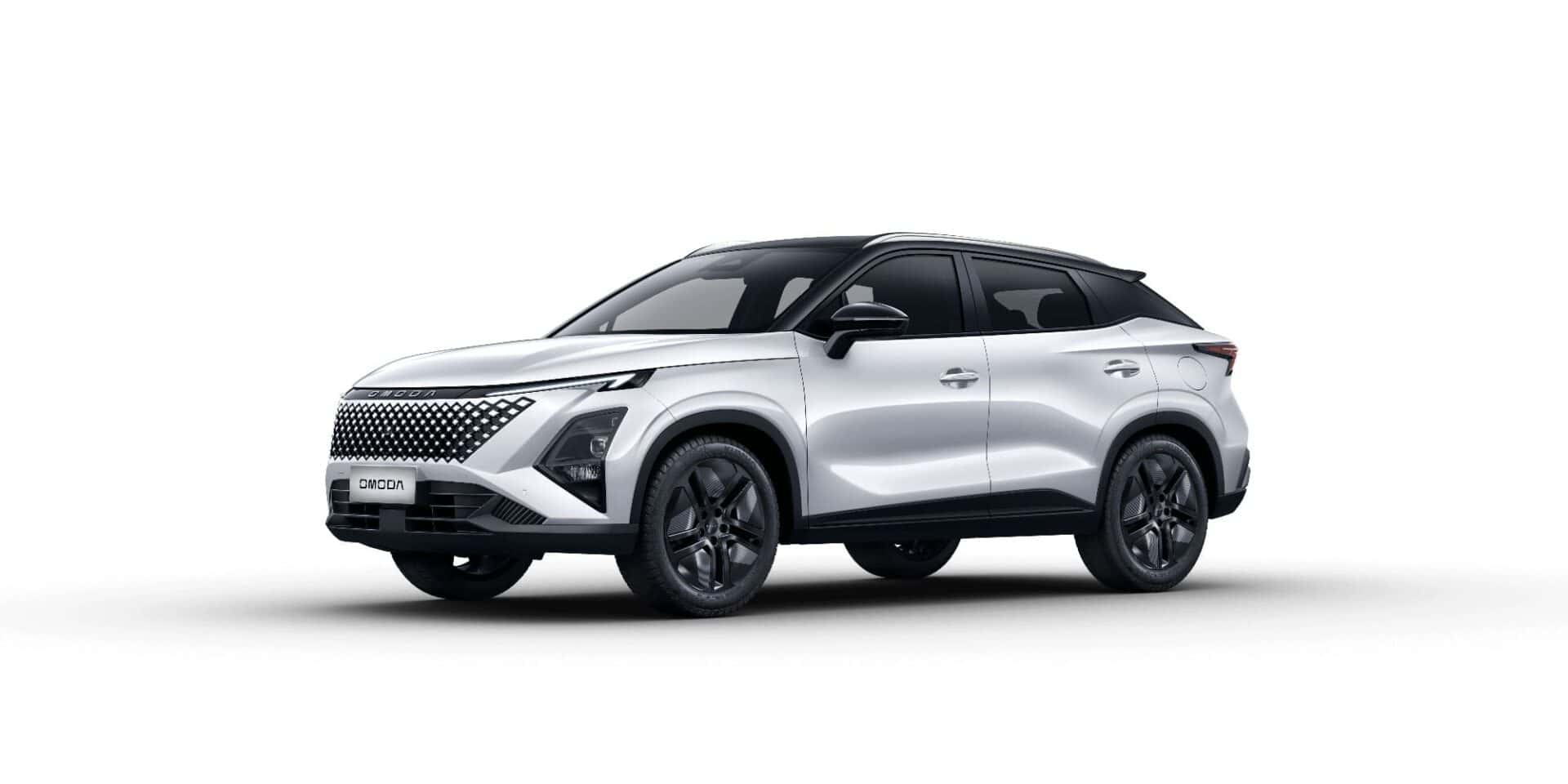 Renting New Omoda 5 Business Blanco Techo Negro SUV Híbrido Automático Etiqueta ECO 5 Plazas