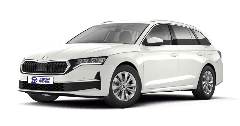 Renting Skoda Octavia Combi Selection Blanco Candy Monovolumen Automático Renting Finders