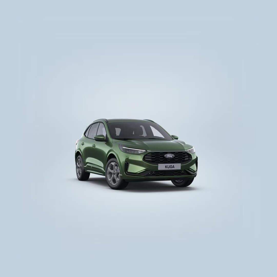 Renting New Ford Kuga ST-Line Verde Bursting SUV Automático Híbrido-Enchufable PHEV Etiqueta 0
