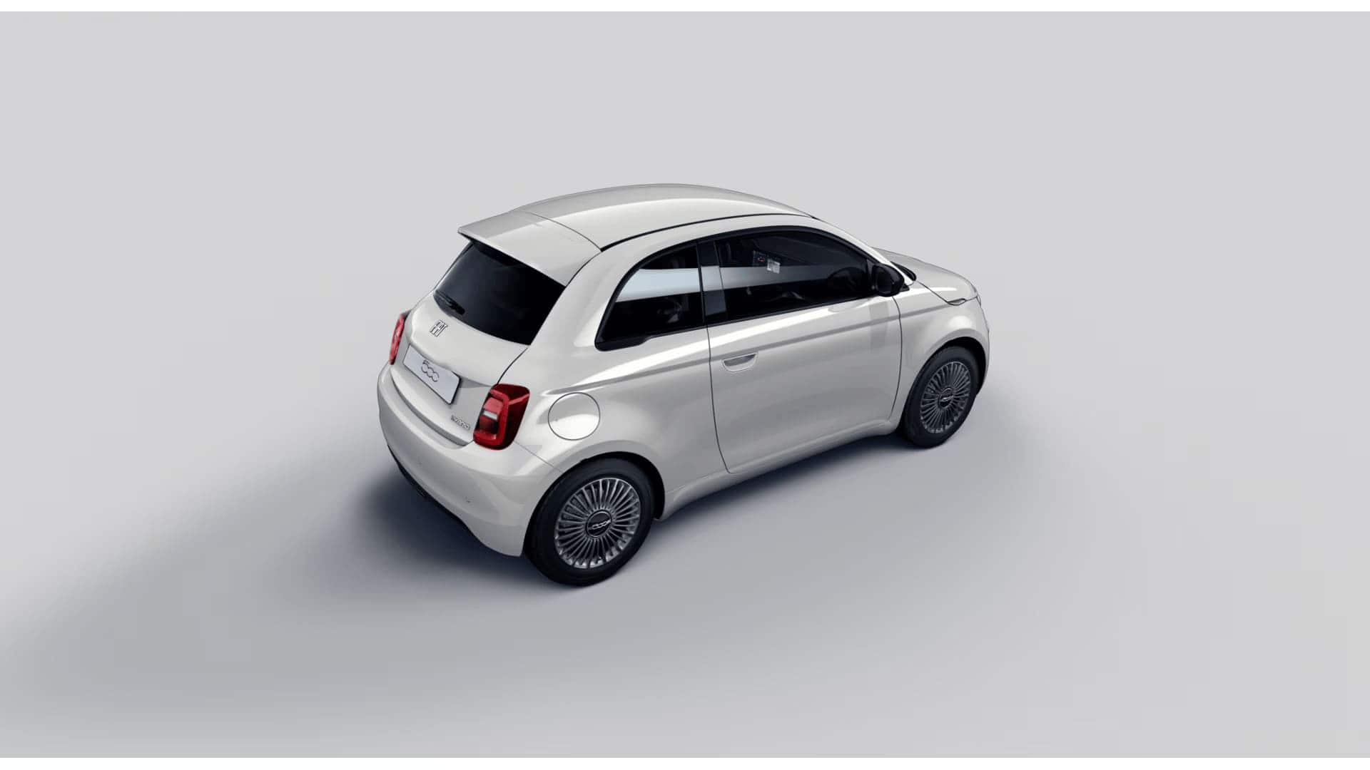 Renting New Fiat 500 Business Blanco Gelato Compacto Micro-Híbrido Etiqueta ECO