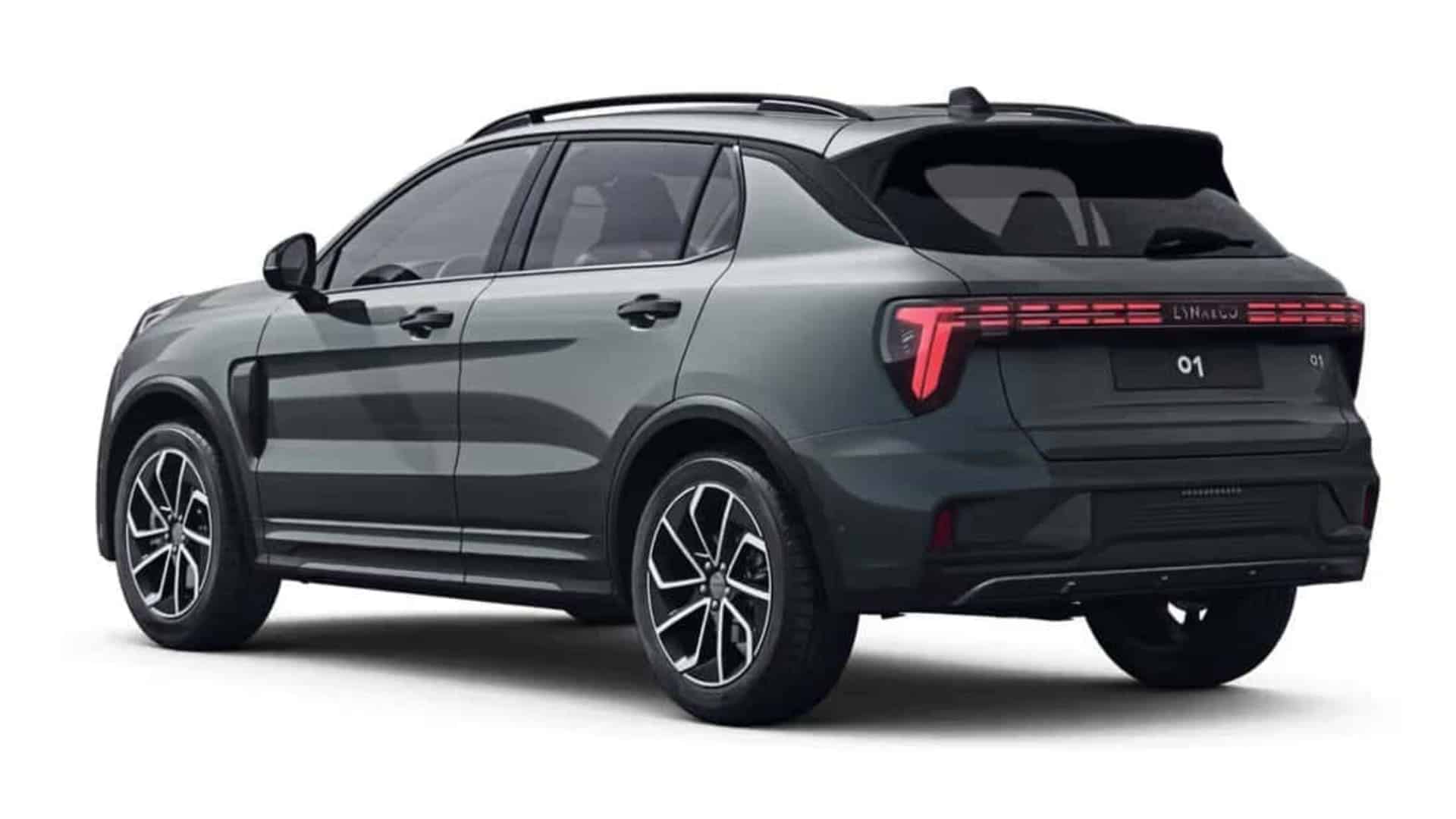 Renting New Lynk & CO 01 Core Mineral Green SUV Automático PHEV Híbrido Enchufable Etiqueta 0