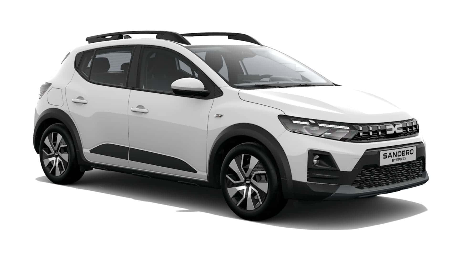 Renting New Dacia Sandero Stepway Expression Blanco Glaciar Model Year 2026 B-SUV Manual Gasolina-GLP Etiqueta ECO
