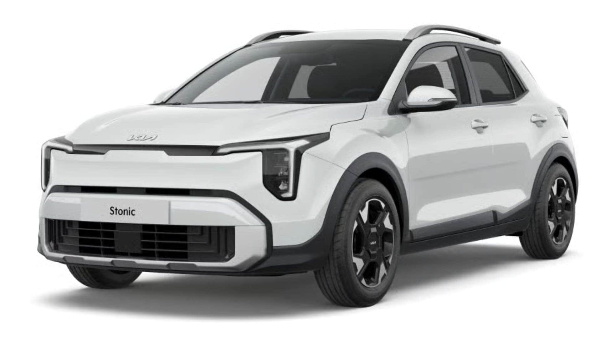Renting New Kia Stonic Concept MY2026 Clear White B-SUV