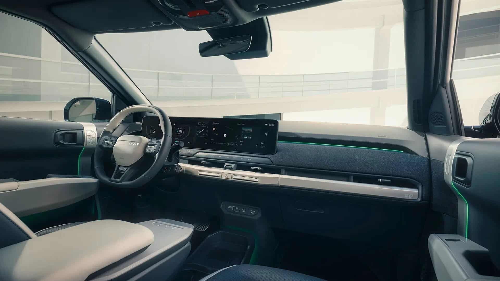 Renting Kia EV3 Earth Automático SUV Eléctrico Etiqueta 0 Interior